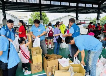 「炙熱的愛・延綿不斷」高雄市慈善總會領軍 關懷屏東百合部落100戶清寒家庭