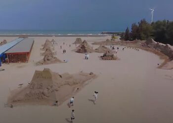 逍遙沙城壯麗登場 2025通霄沙雕藝術節展現國際視野與沉浸體驗