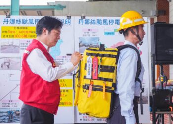 台南全面恢復供電 賴總統慰勞及感謝台電員工勞苦功高