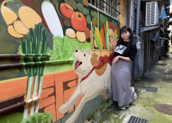 走進童話世界!新北水利局巧思彩繪土城、板橋老舊牆面     打造繽紛活力巷弄