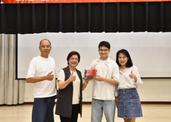 郭沛鑫小提琴家音樂講座  激勵音樂班學子勇敢追尋夢想