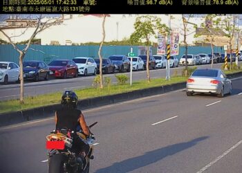 聲音照相結合AI 取締噪音車 效率提升八成