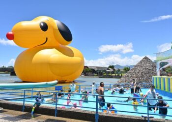 史努比鴨童玩節引熱潮  創作者霍夫曼7/9將快閃合體