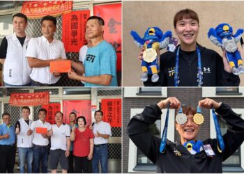 羽球女將楊筑云世大運奪金 地方狂賀歡騰