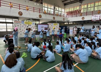 「童心協栗.淨零轉型大作戰」夏令營第二場 結合海外青年英語服務營激盪環保行動力