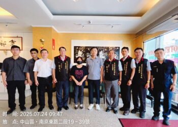 警專校友總會派員關懷   警員蔡汶融因公受傷並致送慰問金