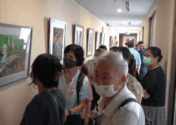 影音/「粉」有意思  黎明粉彩班聯展