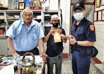 枋警深耕警勤區 關懷社區弱勢家庭