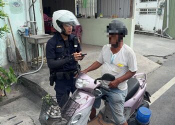 枋警加強交通宣導及取締 降低青少年違規與偽變造車牌行為