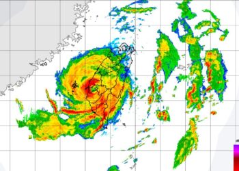 影音/丹娜絲6日晚間11點40分於嘉義布袋登陸 繼39年後首個中部登陸的中颱