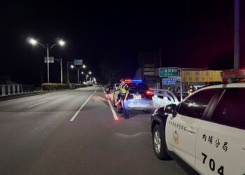 內埔警提供常出車禍地點　提醒鄉親注意行車安全