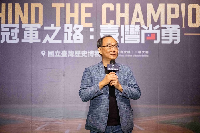 統一7-ELEVEn獅隊總經理蘇泰安。圖片來源:國立臺灣歷史博物館提供