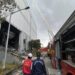小港三元能源火警火勢熄滅,主力消防部隊今日中午撤離 市府留守部分人力持續監控