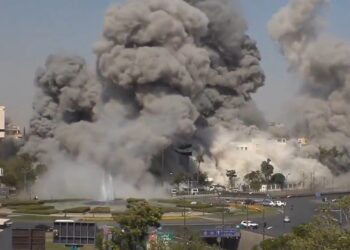 影音/中東戰火再起 以色列空軍摧毀了敘利亞國防部和參謀總部