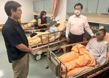 赴台東比賽國道打滑翻車! 忠和國中棒球隊8人受傷送醫