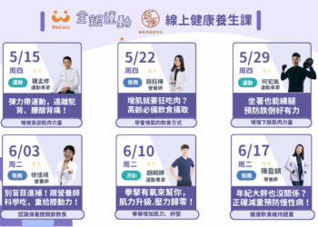 純煉營養研究室、WaCare 合作公益高齡衛教 八堂免費課程落實在地照護