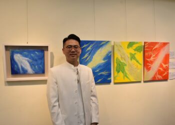 劉柱均個展《靈魂流域》高雄登場  抽象藝術交織療癒與重生之旅