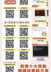 投下關鍵一票!「觀光亮點獎」票選開跑 邀您暑假來苗栗看見台灣之美