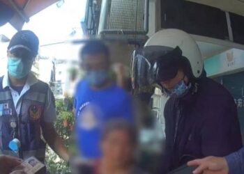 婦身體不適騎車險跌拒送醫 警消民輪番勸說送醫