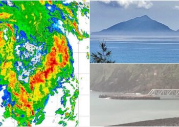 影音/低壓帶籠罩 這些地方停班停課 龜山島又封了