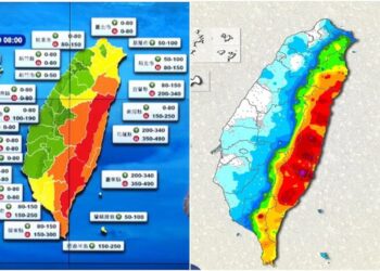 薇帕颱風強降雨 蘇花兩路段預警性封路