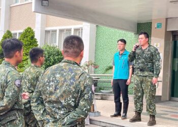 歸仁區公所感謝國軍支援人力 投入歸仁區災後復原工作