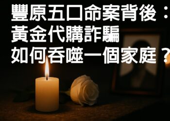 評論／豐原五口命案背後：黃金代購詐騙、黑幫勾結與制度失靈  共同吞噬一個家庭
