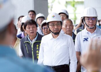 泰山中山段青年社宅動工     侯友宜視察     將提供210戶並設托育托老     打造全齡友善社區