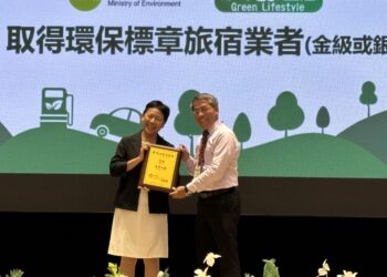 落實環保標章  太平山莊第四度榮獲環境部金級環保旅館標章認證