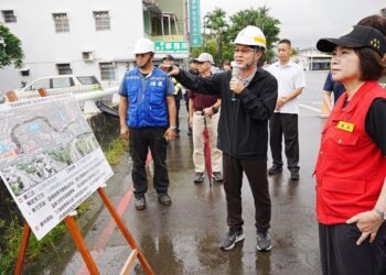屏東縣推動水利建設強化防洪韌性 屏東縣推動水利建設強化防洪韌性