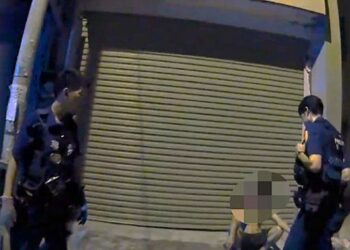 丹娜絲颱風狂襲屏東 警力動員風雨中守護家園