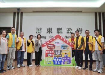 中華安歲太子慈善功德會、鎵興國際股份有限公司共同捐贈50萬 助屏縣「非老非障」成人緊急專案計畫