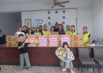 風雨同心 潮州警友送暖慰勞值勤員警