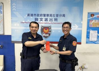 因應颱風期間，左營警落實守護市民　查獲逃逸月餘通緝犯