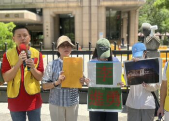 新黨青年軍實名檢舉罷團違法 選委會李進勇不敢辦?