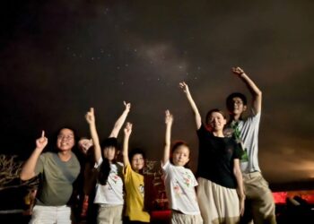 沒有F4也要陪你看流星雨   來恆春擁抱宇宙追英仙座流星雨