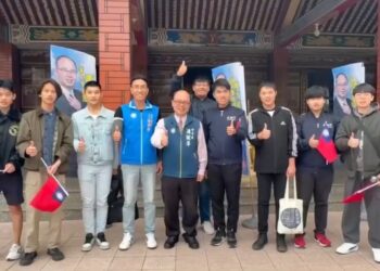 孫健萍緬懷抗戰先烈  呼籲全球華人共創和平藍色台海