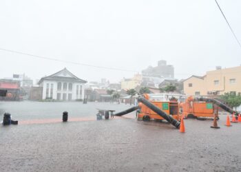 強降雨灌彰化3小時雨量驚人  福興累積雨量更來到345毫米