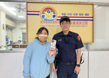 民眾丟失蘋果手機　暖心內埔警協助尋回
