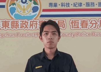 老翁拄拐駕車有疑慮 恆警呼籲即時報案現場查證