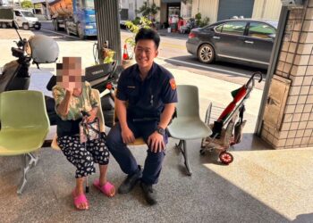 楊柳颱風來襲 里港分局協助三地門鄉撤離及預警性封路