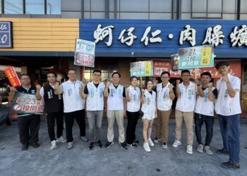核三延役公投民眾黨彰化「陸戰隊」掃街催票 張啓楷喊話:守住彰化好空氣