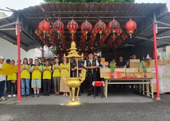全國唯一潮州警察廟舉行普渡團拜 潮警祈求治安交通平順