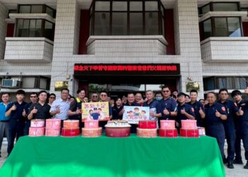 因應公投選舉治安維護 內埔警分局辦理民防中隊幹部訓練