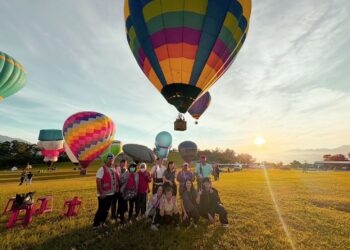 視障者體驗熱氣球繫留    感受熱氣球魅力