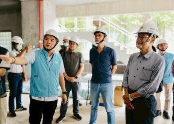 板橋江翠段社宅年底將完工     提供130戶社宅     陳純敬肯定施工品質