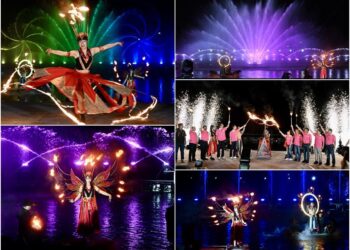 2025宜蘭情人節星光鵲橋亮燈 龍潭湖水岸超浪漫