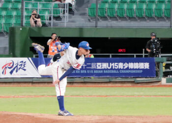 2025 XII BFA U15 Asian Baseball Championship登場 黃偉哲盼中華隊旗開得勝