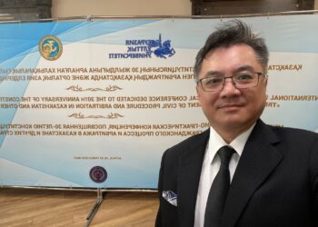 獨挑台灣國際學術交流重任　高雄大學廖義銘教授哈薩克國際演講會