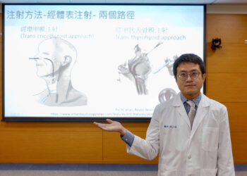局麻下喉部注射治療　改善發聲與吞嚥功能